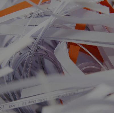 shredded paper