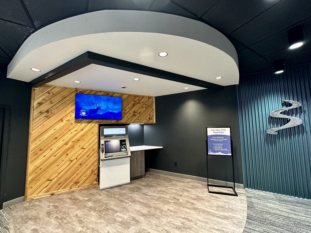 New ITM space at Spirit of Alaska FCU Gillam Branch